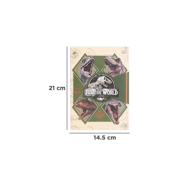Cuaderno-de-marcapaginas-encuadernado-con-pegamento-32-hojas-Jurassic-World-4-30370