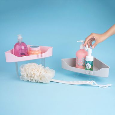 Organizador triangular de estilo sencillo gris -  Miniso