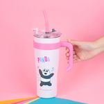 Tomatodo-de-acero-de-pared-simple-con-asa-1-6-panda-color-rosa-We-Bare-Bears-2-30305