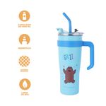 Tomatodo-de-acero-de-pared-simple-con-asa-1-6-pardo-color-azul-We-Bare-Bears-4-30306
