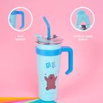 Tomatodo-de-acero-de-pared-simple-con-asa-1-6-pardo-color-azul-We-Bare-Bears-6-30306