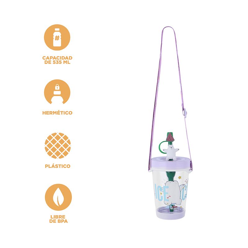 Tomatodo-de-pl-stico-con-correa-para-el-hombro-535-ml-polar-color-morado-We-Bare-Bears-4-30308