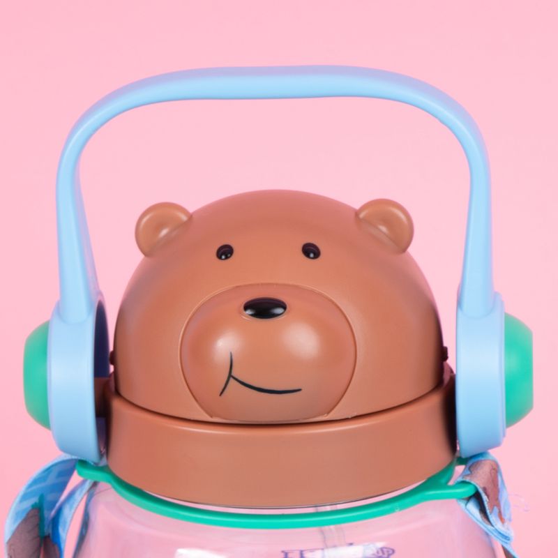 Tomatodo-de-agua-con-correa-para-el-hombro-800-ml-pardo-color-azul-We-Bare-Bears-3-30311
