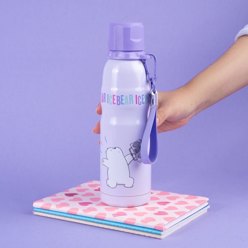Termo-aislante-con-correa-500ml-polar-color-morado-We-Bare-Bears-2-30317