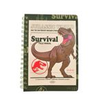 Libro-blando-encuadernado-con-alambre-100-hojas-con-adhesivo-serie-jurassic-world-Jurassic-World-1-30372