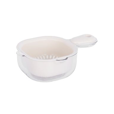 Utensilio de cocina minicesta de drenaje portátil de doble capa beige -  Miniso