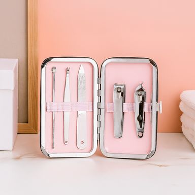 Set de manicure 5 piezas con estuche de almacenamiento -  Miniso