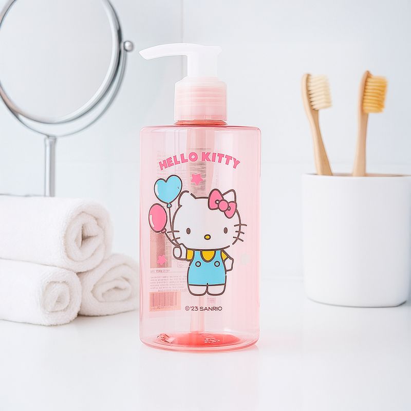 Botella-para-loci-n-de-pl-stico-de-personajes-de-sanrio-300-ml-colores-mixtos-Sanrio-2-28059