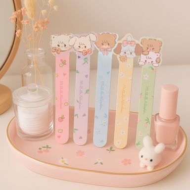 Limas de esponja para uñas 5 piezas serie mikko -  Mikko