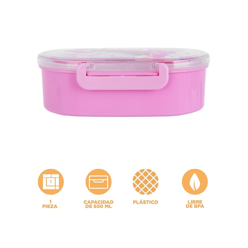 Taper-para-alimentos-de-la-colecci-n-care-bears-de-650-ml-rosa-Care-Bears-3-29369