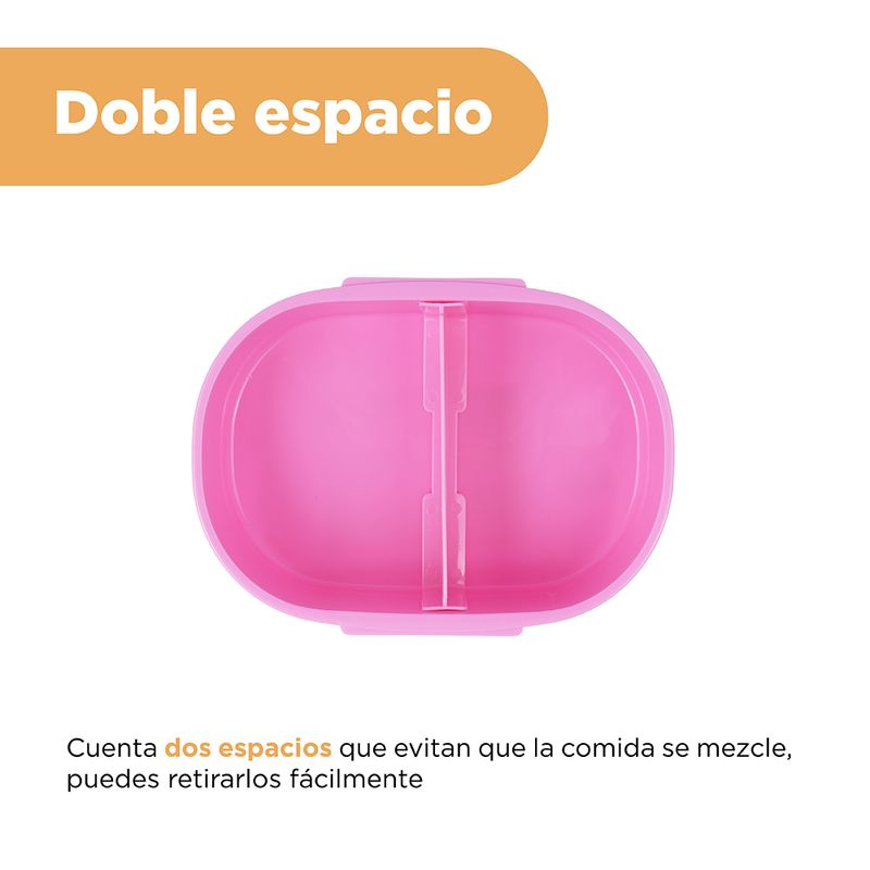 Taper-para-alimentos-de-la-colecci-n-care-bears-de-650-ml-rosa-Care-Bears-5-29369
