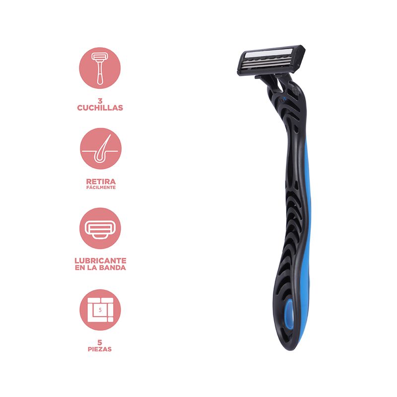 Maquinillas-de-afeitar-pivotantes-antideslizantes-de-3-hojas-para-hombres-5-uds-Miniso-3-29574