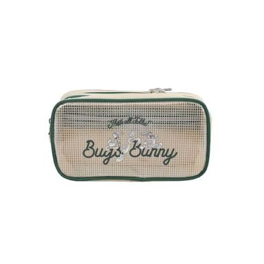 Cartuchera bugs bunny de malla con doble cremallera amarillo serie looney tunes -  Looney Tunes