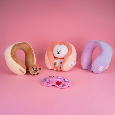 Almohada cervical de espuma viscoelástica de la colección bt21 baby mang -  BT21 Baby