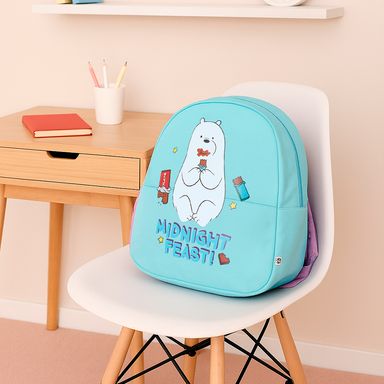 Mochila escolar colección wbb serie dessert aqua -  We Bare Bears