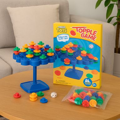 Juego de mesa topple serie miniso -  Miniso