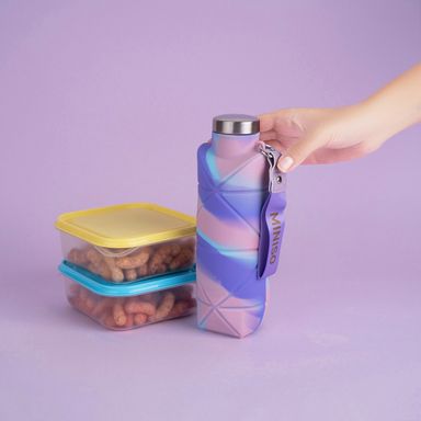 Tomatodo de silicona plegable con correa de 700 ml -  Miniso