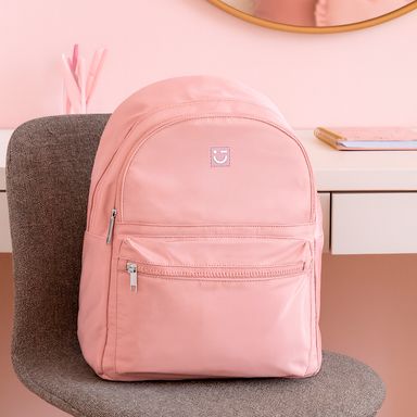 Mochila estilo práctico (rosa grisáceo) -  Miniso