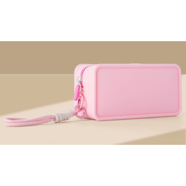 Bolsa de almacenamiento de silicona de la serie cube sugar (mediana) (rosa) -  Miniso