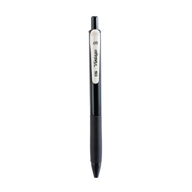 Lapicero de gel retráctil con clip de seguridad 0,5 mm negro serie miniso -  Miniso
