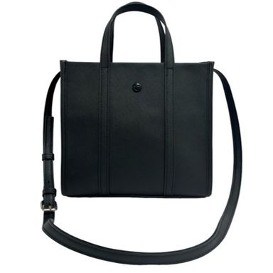 Bolsa tote cuadrada con asa negro -  Miniso