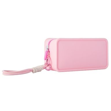 Bolsa de almacenamiento de silicona de la serie cube sugar (mediana) (rosa) -  Miniso