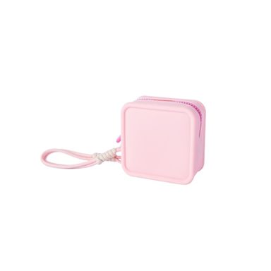 Bolsa de almacenamiento de silicona de la serie cube sugar (pequeña) (rosa) -  Miniso