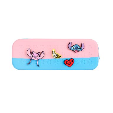 Estuche de papelería con agujeros de la colección disney lilo & stitch (stitch & angel) -  Disney