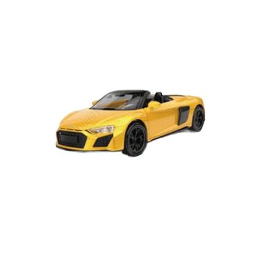 Coche de aleación licencia genuina audi r8 spyder de 11 cm serie miniso -  Miniso