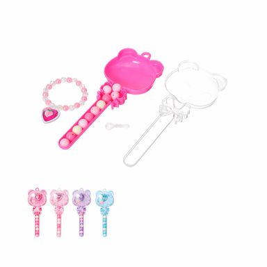 Set de cuentas para hacer tus propias pulseras miniso paleta de osito -  Miniso