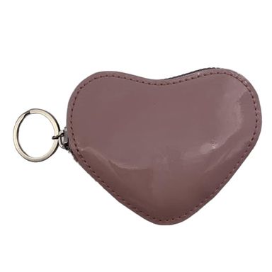 Monedero miniso corazón tipo charol rosa -  Miniso