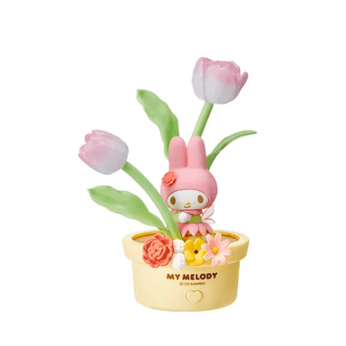 Lámpara de noche led tulipán de la serie flower fairy my melody -  Sanrio