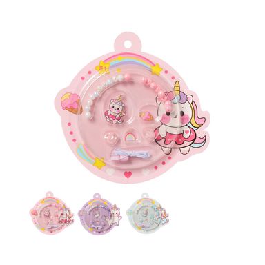 Set de cuentas para hacer tus propias pulseras miniso serie unicorn -  Miniso