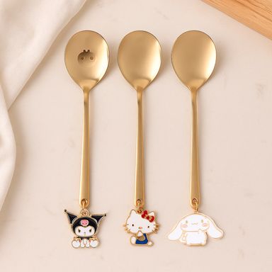 Cubierto de personajes de sanrio tenedor o cuchara -  Sanrio