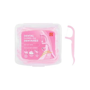 Hilo dental de durazno 80 piezas serie miniso -  Miniso