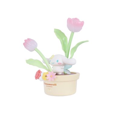 Lámpara de noche led tulipán de la serie flower fairy cinnamoroll -  Sanrio