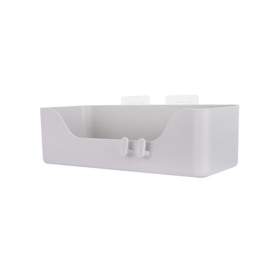Organizador rectangular para baño de estilo sencillo gris -  Miniso