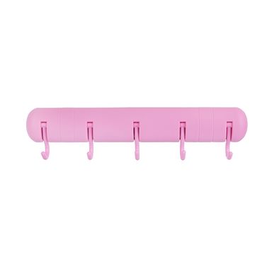 Ganchos adhesivos serie black pink5 piezas color rosa -  Miniso