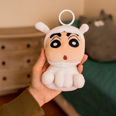 Llavero cuerpo entero disfraz shiro serie crayon shinchan -  Crayon Shinchan
