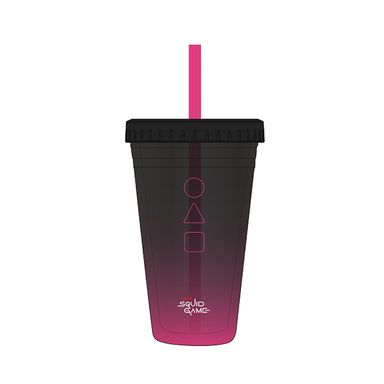 Tomatodo de plástico squid game con sorbete de 480 ml -  El Juego Del Calamar