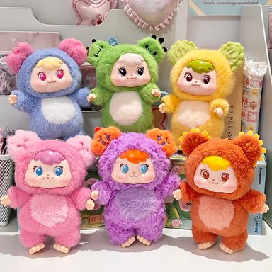 Blindbox de peluche ajioo plant spirit -  Monboo
