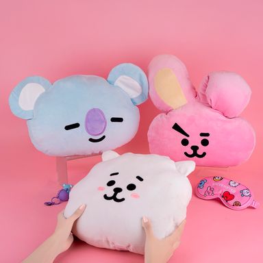 Cojín en forma de cabeza cooky 40cm serie bt21 -  BT21