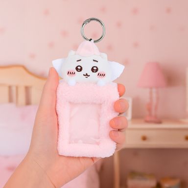 Portacredencial chiikawa plush elf rosa claro -  Chiikawa