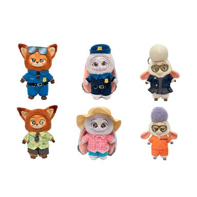 Blindbox aterciopelado de zootopia -  Disney