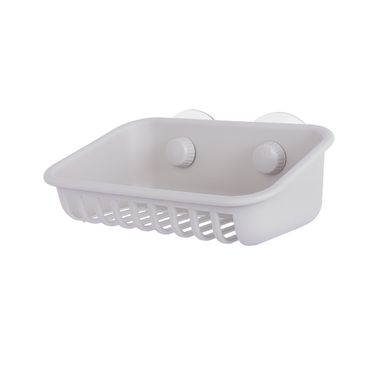 Porta jabonera con succión de estilo simple (gris) -  Miniso