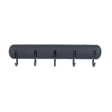 Ganchos adhesivos 5 piezas serie black pink color gris -  Miniso