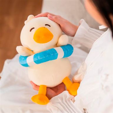 Peluche de anillo de natación de pato diving duck series - Miniso