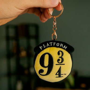 Llavero de peluche plataforma nueve y tres cuartos serie harry potter -  Harry Potter