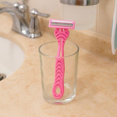 Maquinillas de afeitar pivotantes antideslizantes de 3 hojas para mujer (5 uds.) -  Miniso