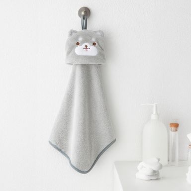 Toalla de baño miniso microfibra serie cute animals shiba inu 30cm x 30cm -  Miniso